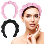 Ztomine Spa Headbands for Washing Face or Facial, Terry Cloth Headband Wash - Image 8