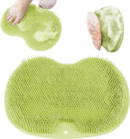 Shower Foot Scrubber, Wall Mounted Bath Massage Pad, Back Scrubber Back by Unknown