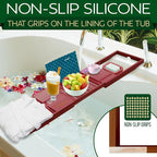 SereneLife Premium Bathtub Tray Caddy - Image 3