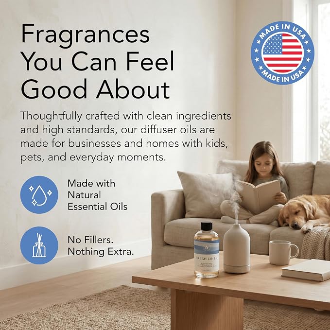 AROMA COUNTRY Fresh Linen Diffuser Oil - Image 7
