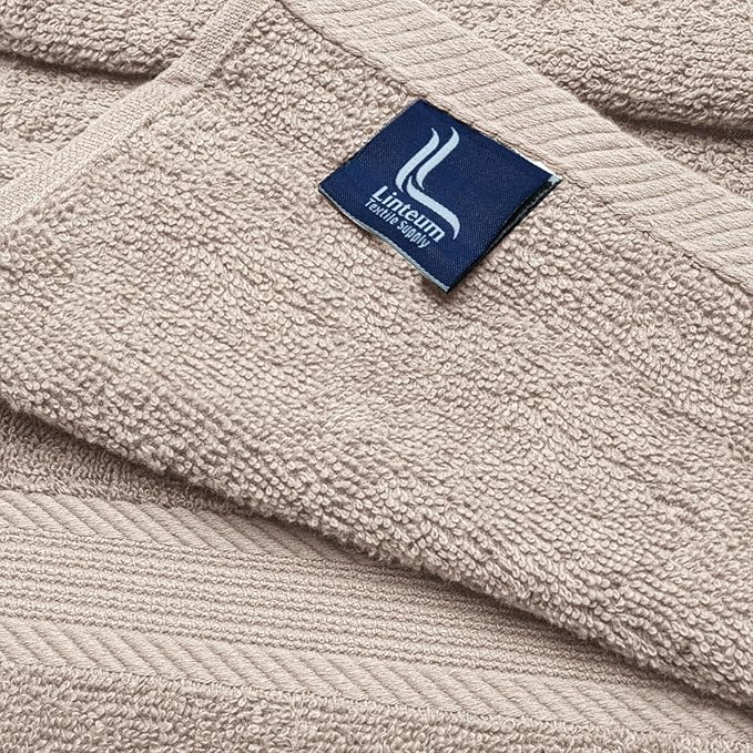 Linteum Textile Supply Luxury Hair Towels 100% Ring Spun Cotton Towel - Image 3