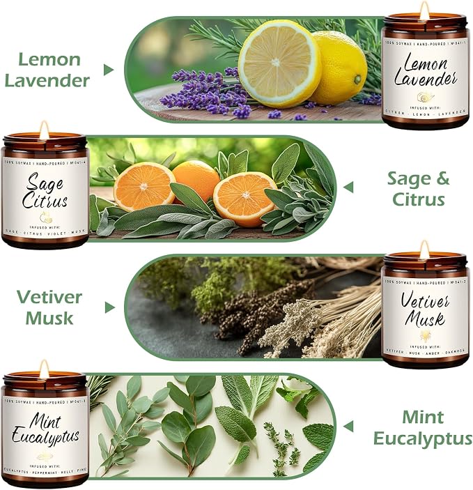 Scented Candles Set | Scented Candle - Image 2