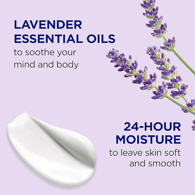 Dr Teal's 24 Hour Moisture+ Body Lotion, Lavender Essential Oil, 18 fl oz - Image 2