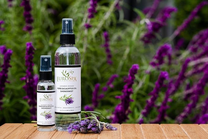 EuroSpa Aromatics Pure Eucalyptus Oil ShowerMist and Steam Room Spray, - Image 3