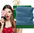 VOOVA & MOVAS Hand Towels for Bathroom Set of 4, Large 18" x 28", 100% Cotton | - Image 6
