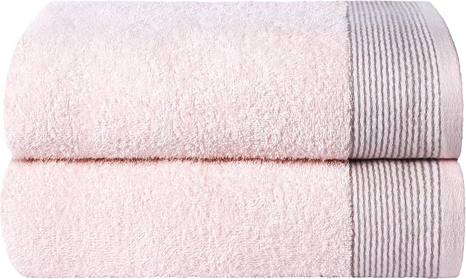 Belizzi Home Ultra Soft 2 Pack Oversized Bath Towel Set 28x55 inches, 100% by Unknown