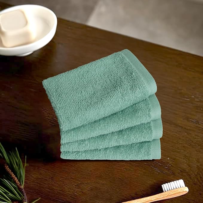 Amazon Basics Highly Absorbent, Soft & Durable 100% Cotton Washcloths - Image 7
