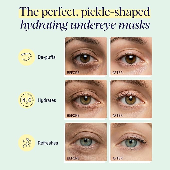 SpaLife In a Pickle Hydrogel Under Eye Patches - Image 5