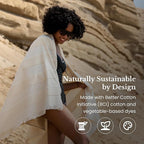 Lightweight Turkish Beach Towel - Image 4