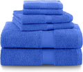 Martex 6-Piece 100% Ringspun Cotton Towel Set | Quick Dry | Super Absorbent & by Martex