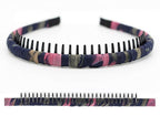 JOBAND 4-Pack Multi-colored Resin Teeth Hair Hoop Non-slip Comfortable - Image 3