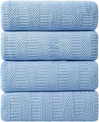 Ycosy 4 Pack Extra Large Microfiber Bath Towels Set, 35x70 inches, Less Lint by Ycosy