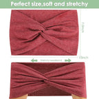 Extra Wide Headbands for Women, Boho Headbands for Women's hair bands for - Image 5