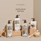 Milk Baobab Hydrating Shampoo, Nourishing Korean Hair Care, Long-Lasting White - Image 9