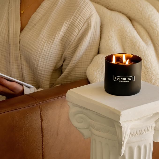 Benevolence LA 3 Wick Candle, 45 Hour Burn - Image 4