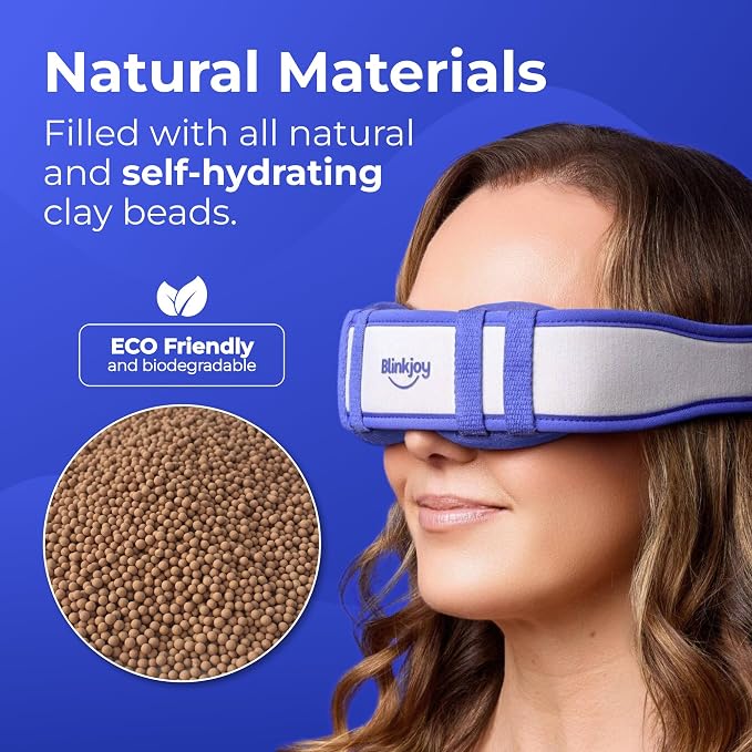 Blinkjoy Moist Heated Eye Mask for Dry Eyes – Microwavable Warm Compress - Image 6