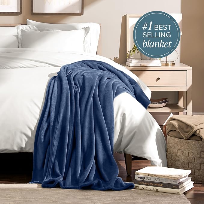Bare Home Fleece Blanket - Image 3
