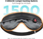 YFONG Cordless Heated Eye Mask for Dry Eyes, Warm Eye Compress for Stye - Image 4