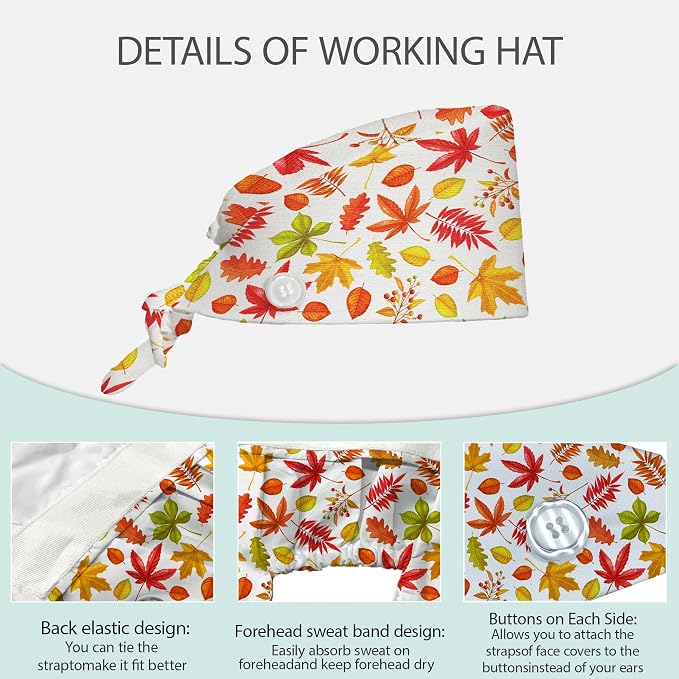 2 Pcs Working Cap with Sweatband - Image 3