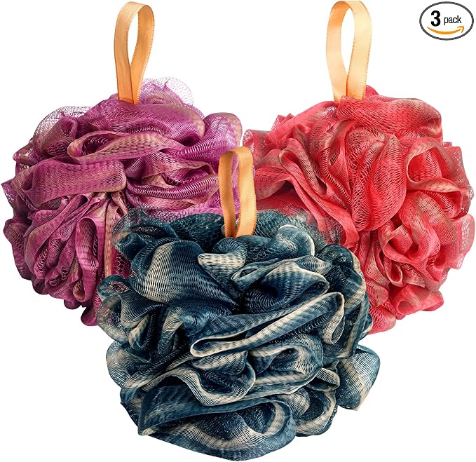 Fishent Shower Sponge Shower Loofah, Body Wash Loofah Sponge Body Scrubber by Fishent