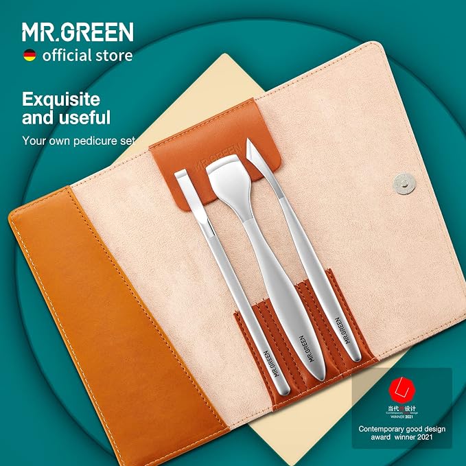 MR.GREEN Pedicure Knife Set Professional Ingrown Toenail Clippers Foot Care - Image 2