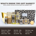 Spa Kit Gifts Basket for Women, Honey & Almond Bath & Body Gift Basket - Image 2