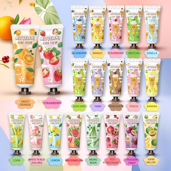 20 Pack Hand Cream Gift Set, Mothers Day Gifts, Moisturizing Hand Lotion Travel - Image 6