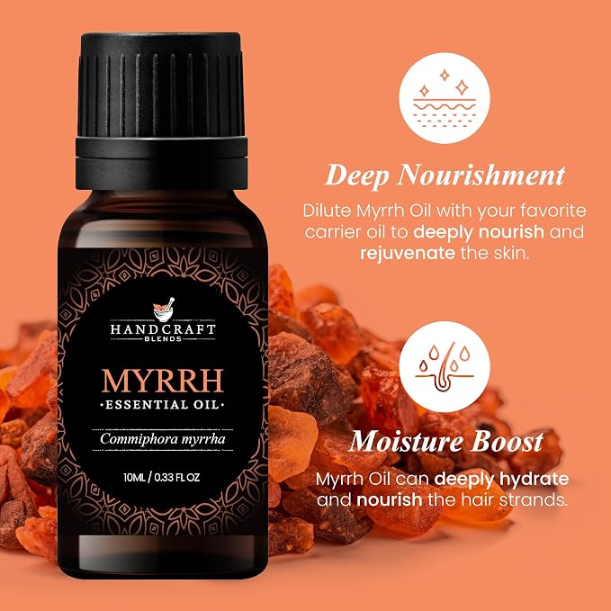 Handcraft Blends Myrrh Essential Oil – 0.33 Fl Oz – 100% Pure and Natural – - Image 3