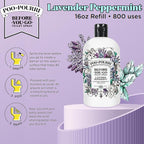 Poo-Pourri Before-You-Go Toilet Spray Refill, Lavender Peppermint, 16 Fl Oz - Image 3