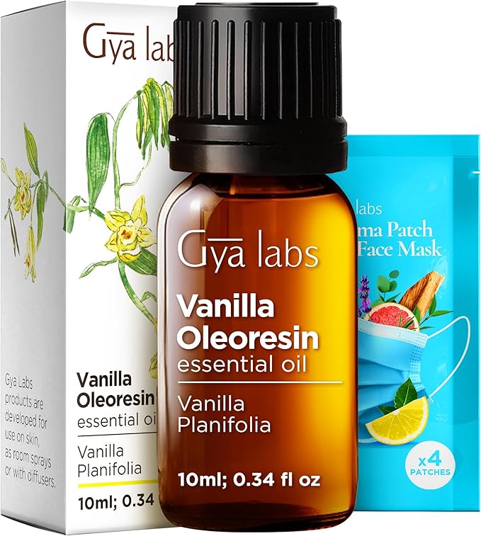100% Pure Vanilla Essential Oil by GyaLabs