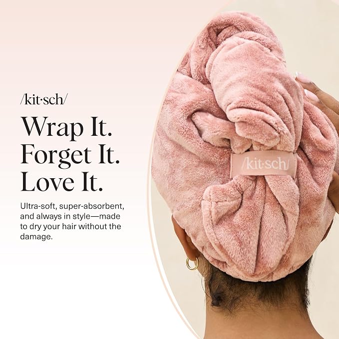 Kitsch Plush Microfiber Hair Towel Wrap - Image 8