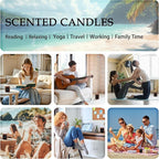 Scented Candles Set, Soy Wax Candles 6 Pack 42 Oz Aromatherapy Candles Gift Set - Image 7