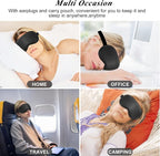 Eye Mask, Cooling Sleep Mask Gel Eye Mask - Image 6