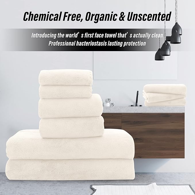MOONQUEEN Ultra Soft Towel Set-Quick Drying - Image 4