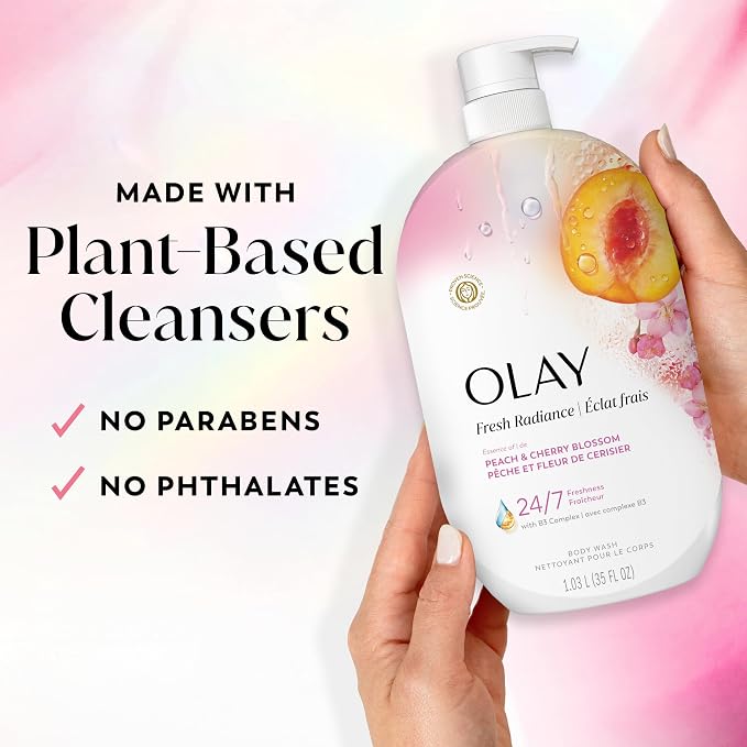 Olay Body Wash for Women, Fresh Radiance, 24/7 Skin-Loving Freshness, Visibly - Image 5