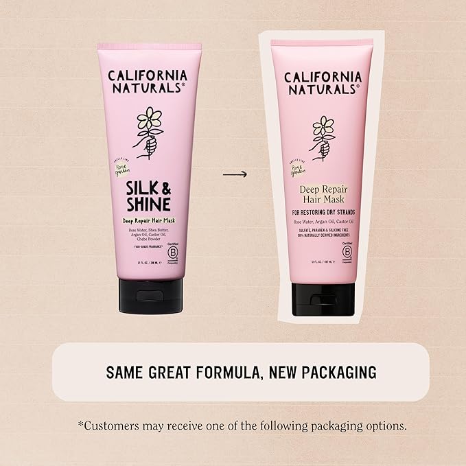 California Naturals Deep Repair Hair Mask, Paraben and Sulfate Free, Deep - Image 3