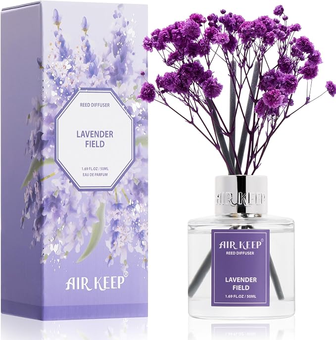 Airkeep Reed Diffuser Set, 1.69 fl oz by Airkeep