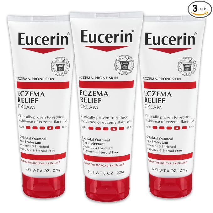 Eucerin Eczema Relief Cream, Full Body Lotion by EucerinSkincare
