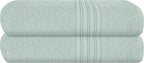 BOUTIQUO 100% Cotton 2 Pack Bath Towel Set 28x55, Eco-Friendly Large Bath Towels by BOUTIQUO
