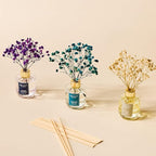Airkeep Reed Diffuser Set of 3, Clean Linen Ocean Mist&Sea Salt Lavender - Image 6