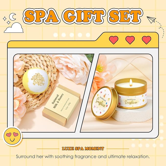 Gift Baskets for Women Unique Birthday Gifts for Women self care cheer up gifts - Image 5