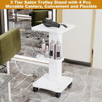 uyoyous 3 Tier Esthetician Rolling Cart - Image 8