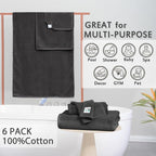 VOOVA & MOVAS Gray Towels - Image 3