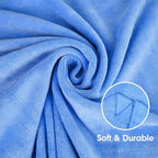 JML Bath Towel, Microfiber Bath Towels Set 4 Pack 30" x 60" - Image 3