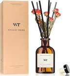 WEALD TRIBE Reed Diffuser Set for Bathroom Air Fresheners, Oil Diffuser Sticks by WEALD+TRIBE