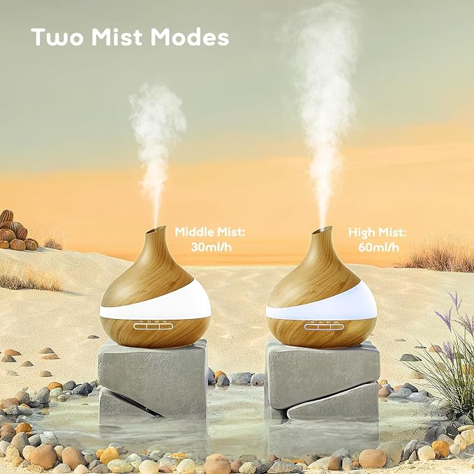 HJTHJT 500ML Essential Oil Diffuser: Aroma Diffuser - Image 4