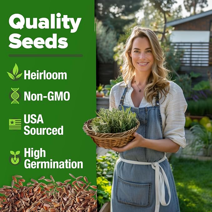 HOME GROWN Rosemary Seeds Pack - Image 3