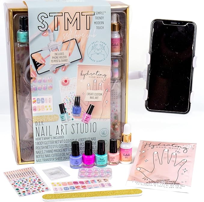 STMT Self-Love Club D.I.Y. Nail Art Studio by Horizon Group USA, 10+ Essentials by STMT