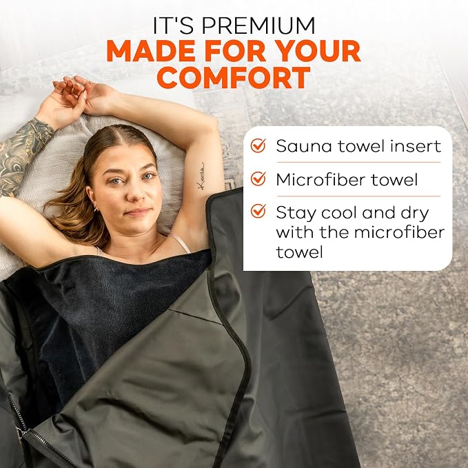 Happy Sol Sauna Blanket Towel Insert - Image 8