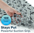 SlipX Solutions Non Slip Pebble Bath Mat - Image 6